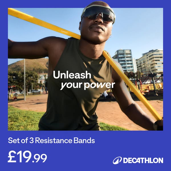 Decathlon UK spring product visual 2
